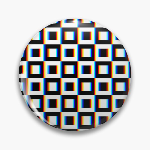 Item preview, Black & White Glitch Checkerboard designed and sold by OddBloomPNG.