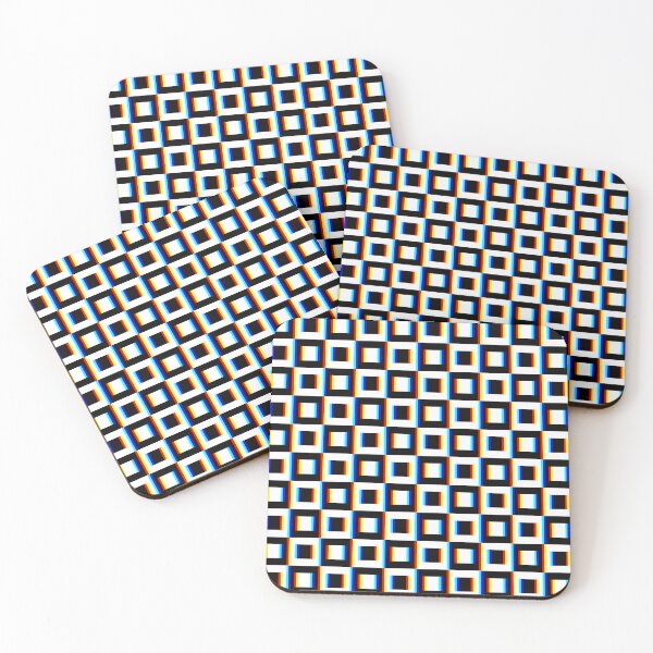 Item preview, Black & White Glitch Checkerboard designed and sold by OddBloomPNG.