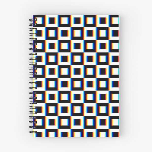 Item preview, Black & White Glitch Checkerboard designed and sold by OddBloomPNG.
