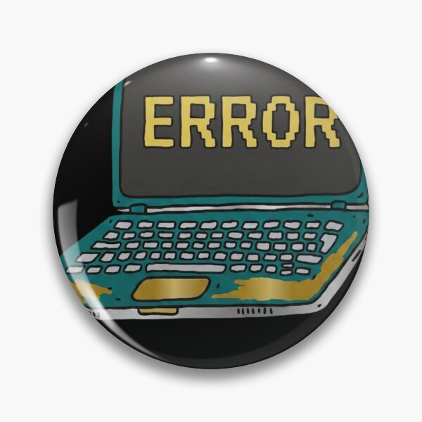 Item preview, Retro Error Laptop designed and sold by BlasiseDS.