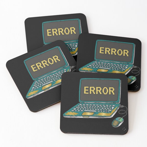 Item preview, Retro Error Laptop designed and sold by BlasiseDS.