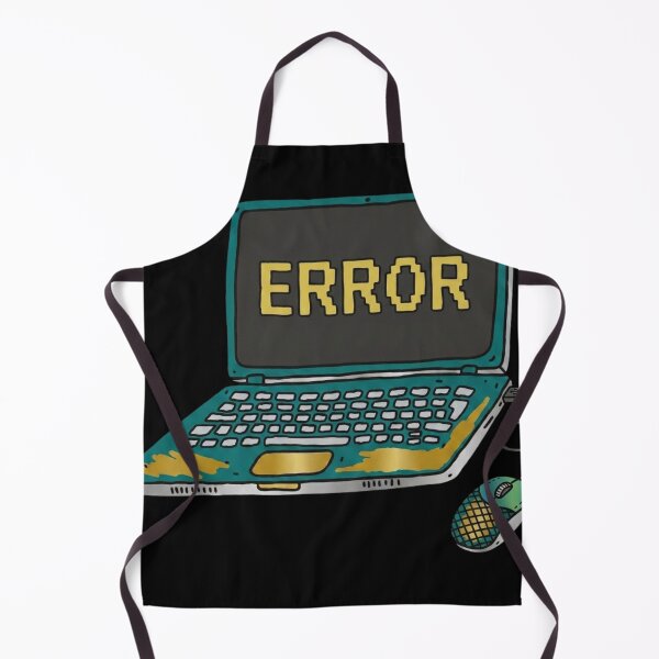 Item preview, Retro Error Laptop designed and sold by BlasiseDS.