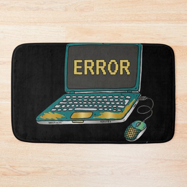 Item preview, Retro Error Laptop designed and sold by BlasiseDS.
