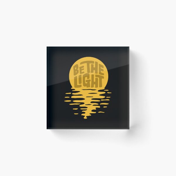 Item preview, Be The Light Be Kind Inspirational Positivity Text designed and sold by shirt-o-mat.