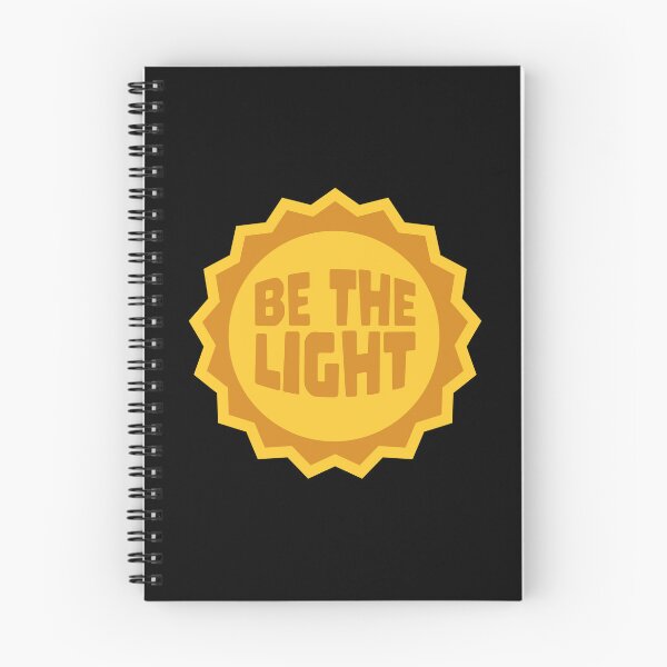 Item preview, Be The Light Be Kind Inspirational Positivity Text designed and sold by shirt-o-mat.