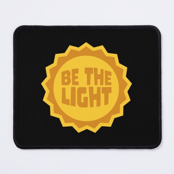 Item preview, Be The Light Be Kind Inspirational Positivity Text designed and sold by shirt-o-mat.