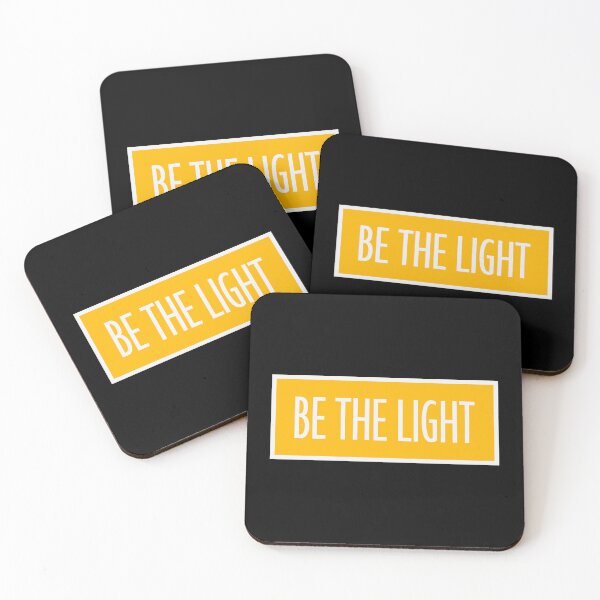 Item preview, Be The Light Be Kind Inspirational Positivity Text designed and sold by shirt-o-mat.