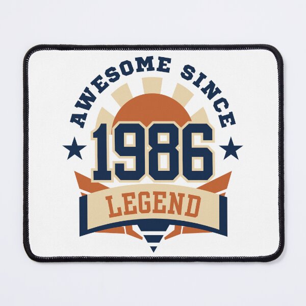 Item preview, Awesome Since 1986 Legend Retro Vintage Birthday designed and sold by HYPNK.