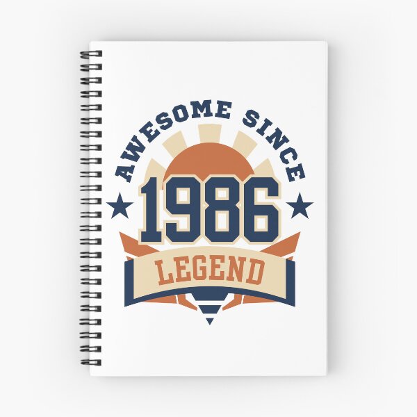 Item preview, Awesome Since 1986 Legend Retro Vintage Birthday designed and sold by HYPNK.