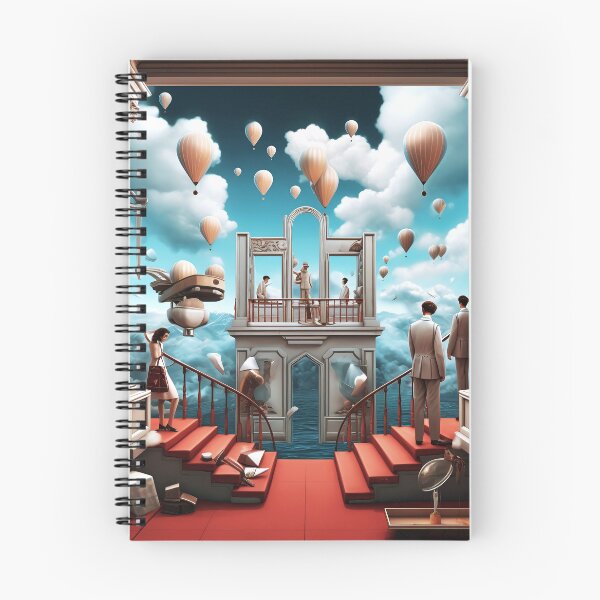 Item preview, Steps To Imaginary World With Hot Air Balloons designed and sold by DEC02.