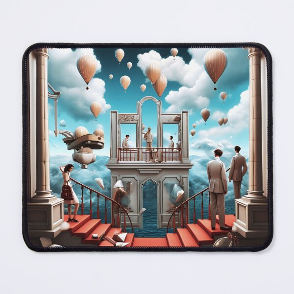 Item preview, Steps To Imaginary World With Hot Air Balloons designed and sold by DEC02.