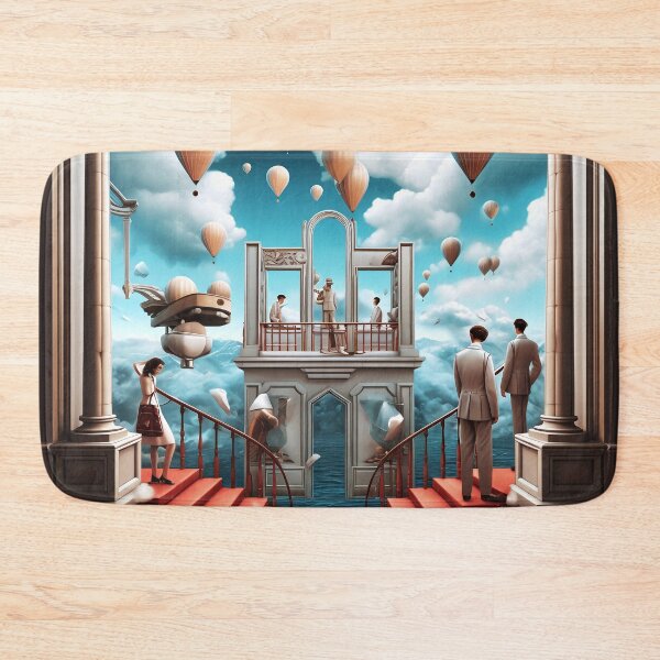 Item preview, Steps To Imaginary World With Hot Air Balloons designed and sold by DEC02.