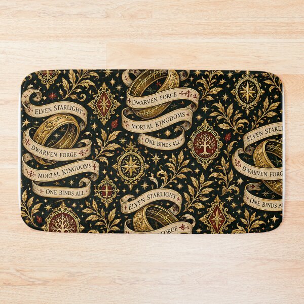 Item preview, Ring Script Ribbon Pattern designed and sold by agearb.