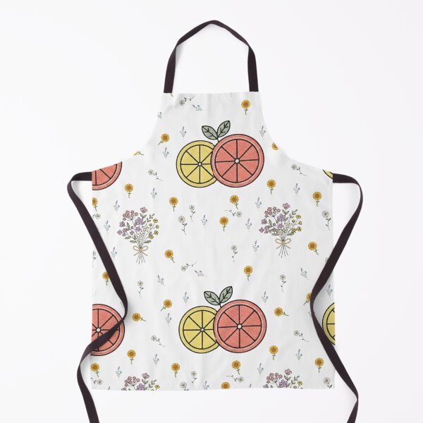 Item preview, Fresh Citrus and Summer Wildflowers Pattern designed and sold by Tee-Pulse.