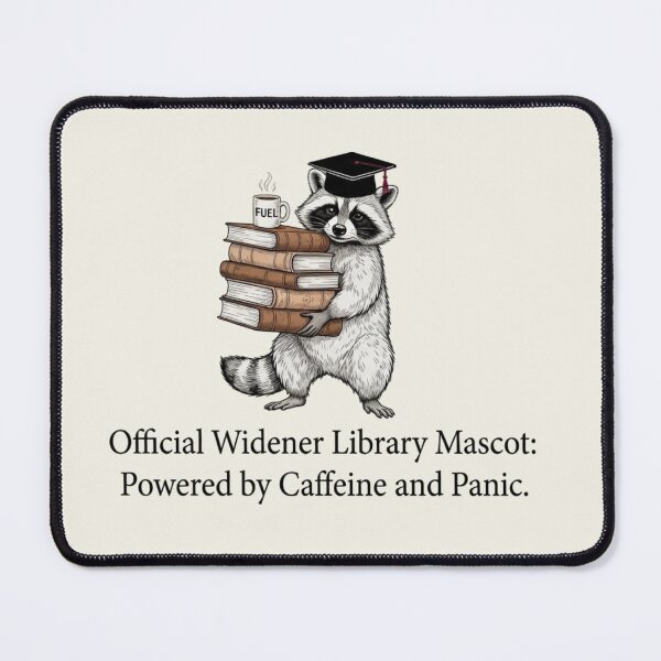 Item preview, Funny University Raccoon Research Division Mascot designed and sold by Sabia Creative Lab.