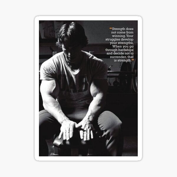 Vista previa del artículo con la obra «Cita de entrenamiento inspirador en culturismo», diseñado y vendido por superfitstuff.