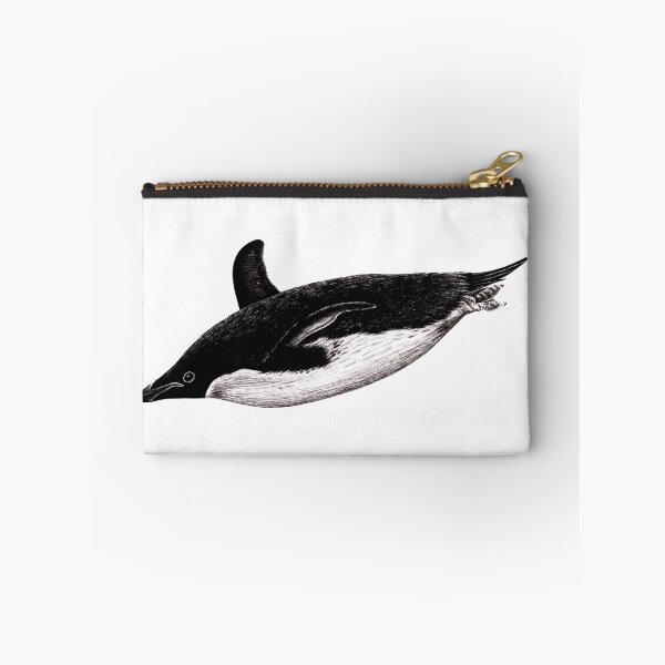 Item preview, Drawing of a swimming Adelie penguin designed and sold by LorenDowding.