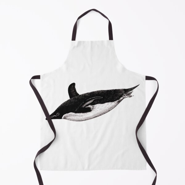 Item preview, Dibujo de un pingüino Adelia nadando. designed and sold by LorenDowding.