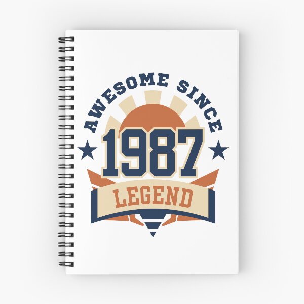 Item preview, Awesome Since 1987 Legend Retro Vintage Birthday designed and sold by HYPNK.