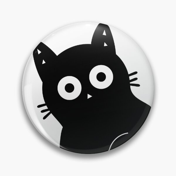 Item preview, Funny Cute Cat Looking at You with a Playful Face → Gatito lindo y divertido mirándote con una carita juguetona. designed and sold by DibujandoPorfa.