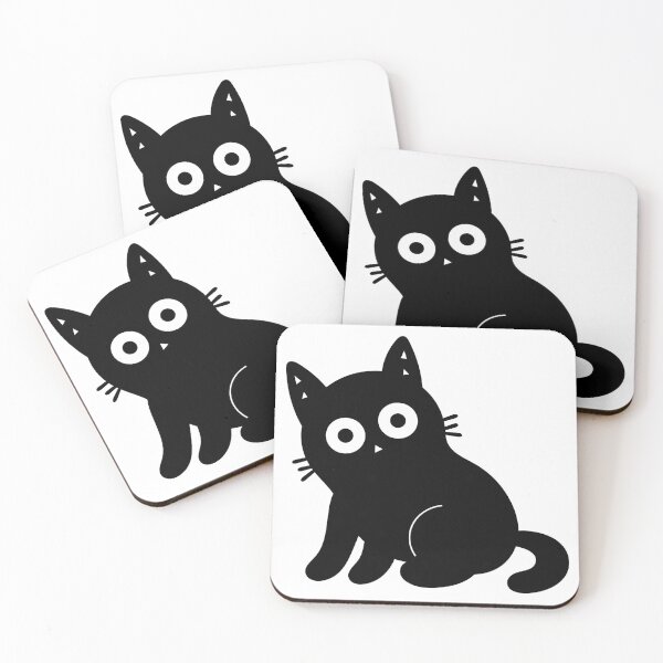Item preview, Funny Cute Cat Looking at You with a Playful Face → Gatito lindo y divertido mirándote con una carita juguetona. designed and sold by DibujandoPorfa.