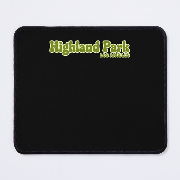 Item preview, Retro Highland Park Los Angeles Typography Green designed and sold by julimarks.