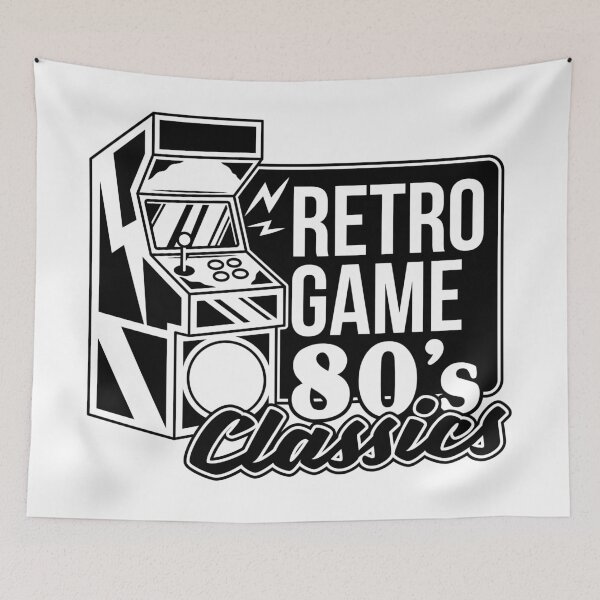 Item preview, Retro Arcade Game 80s Classics Gamer designed and sold by heedooppod.