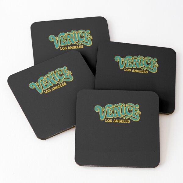 Item preview, Retro Venice Los Angeles Groovy 70s Typography Design designed and sold by julimarks.