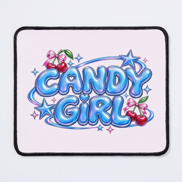 Item preview, Candy Girl Icy Chrome Bubble Text designed and sold by Inkworksbyshery.