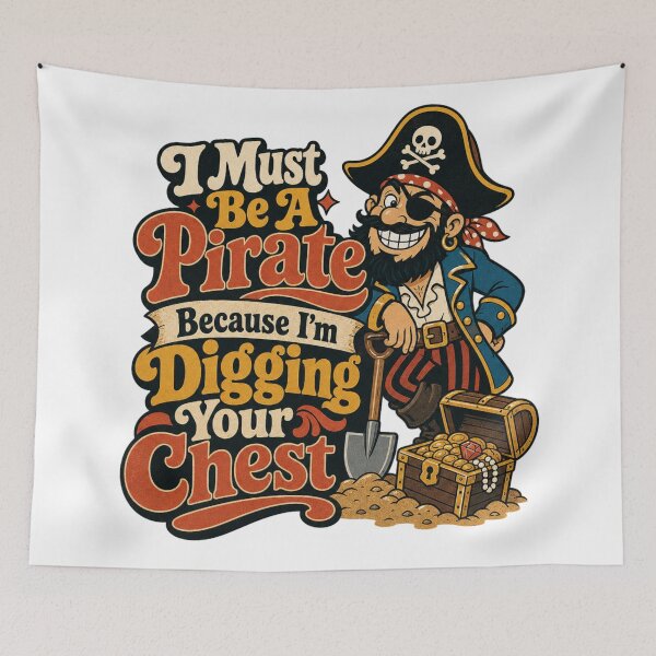 Item preview, I Must Be A Pirate ... designed and sold by BestCoolStuff.
