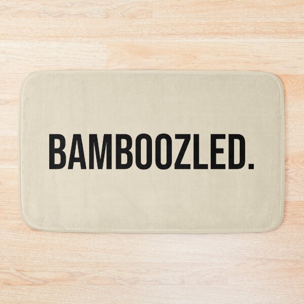 Item preview, Bamboozled. | Subtle British Humour Typography Design designed and sold by pick-o-print.