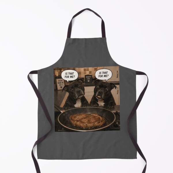 Item preview, Is That for Me? – Staffy Steak Patrol designed and sold by Hornace88studio.
