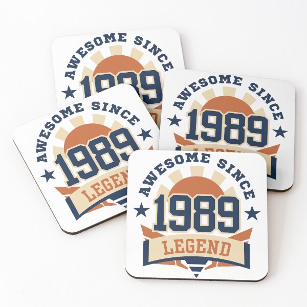 Item preview, Awesome Since 1989 Legend Retro Vintage Birthday designed and sold by HYPNK.