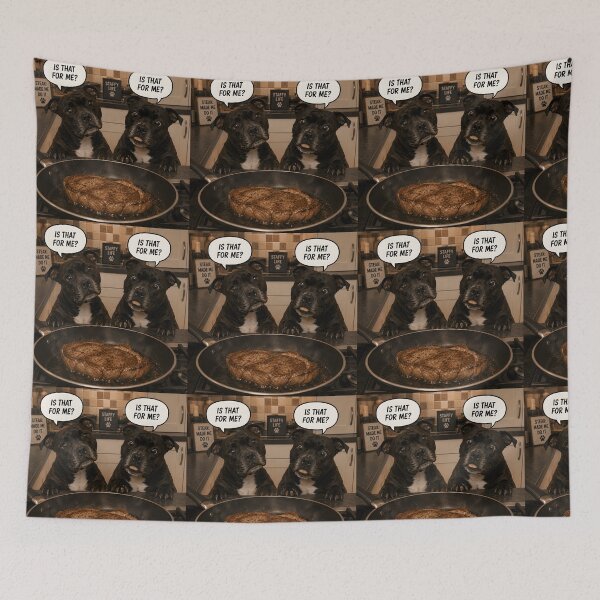 Item preview, Is That for Me? – Staffy Steak Patrol designed and sold by Hornace88studio.