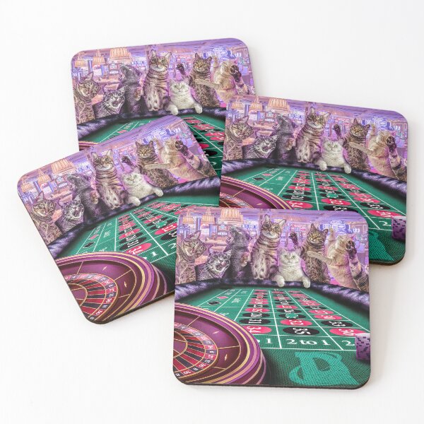 Item preview, Cats Gambling designed and sold by LamasDesignz.