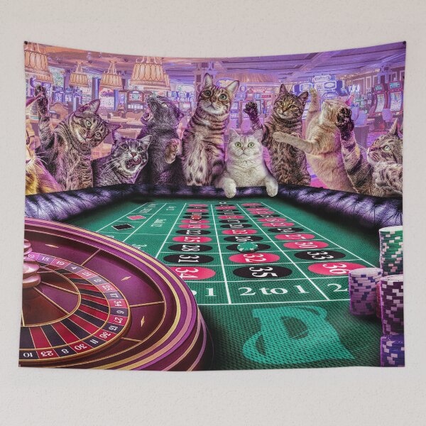 Item preview, Cats Gambling designed and sold by LamasDesignz.