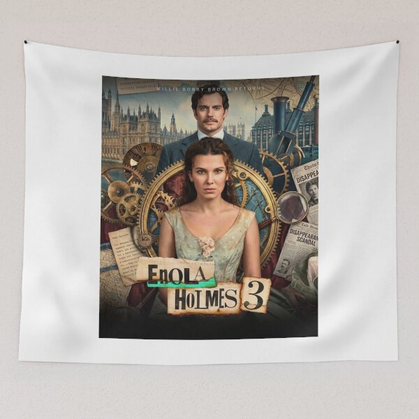 Item preview, Enola Holmes Drôle designed and sold by WhimsySpore.