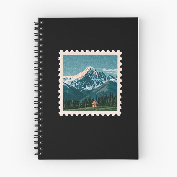 Item preview, Zakopane Tatry Panorama Stamp designed and sold by DRABaBdesign.