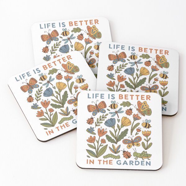 Item preview, Life Is Better In The Garden - Gardening Gift for Gardeners and Nature Lovers designed and sold by PCStudio57.