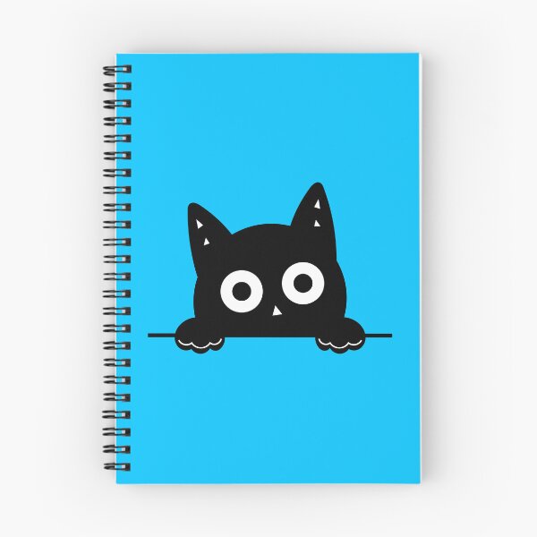 Item preview, Cute Cat Hiding, Funny Sneaky Cat, Adorable Cat Illustration designed and sold by DibujandoPorfa.