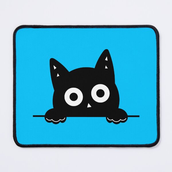 Item preview, Cute Cat Hiding, Funny Sneaky Cat, Adorable Cat Illustration designed and sold by DibujandoPorfa.