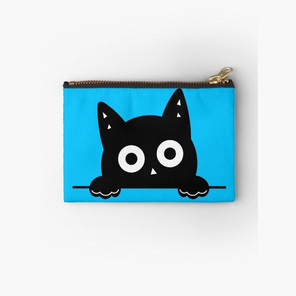 Item preview, Cute Cat Hiding, Funny Sneaky Cat, Adorable Cat Illustration designed and sold by DibujandoPorfa.