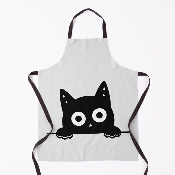 Item preview, Cute Cat Hiding, Funny Sneaky Cat, Adorable Cat Illustration designed and sold by DibujandoPorfa.