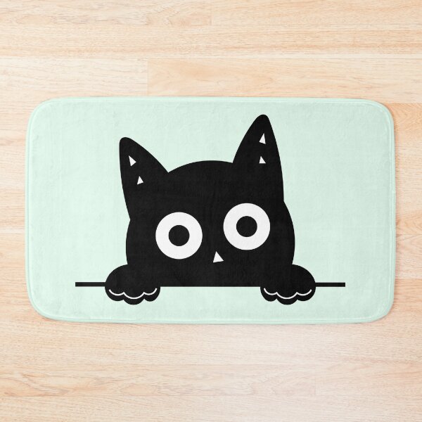 Item preview, Cute Cat Hiding, Funny Sneaky Cat, Adorable Cat Illustration designed and sold by DibujandoPorfa.