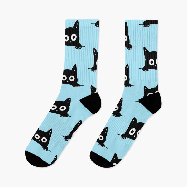 Item preview, Cute Cat Hiding, Funny Sneaky Cat, Adorable Cat Illustration designed and sold by DibujandoPorfa.