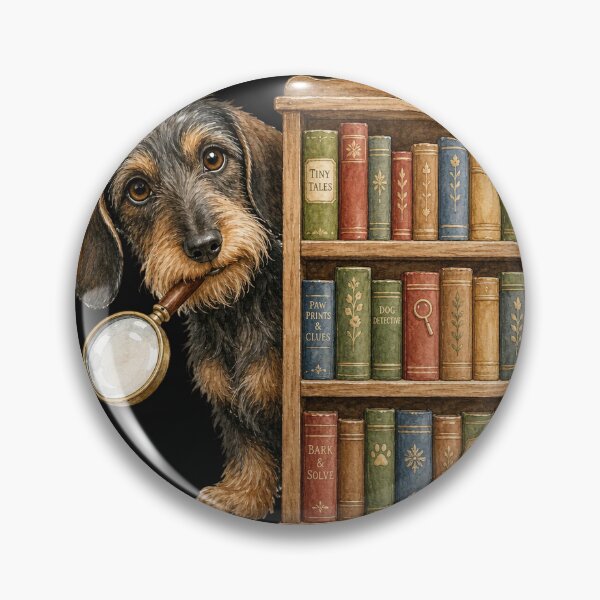 Item preview, Dachshund Book Club Clip Art designed and sold by BestCoolStuff.