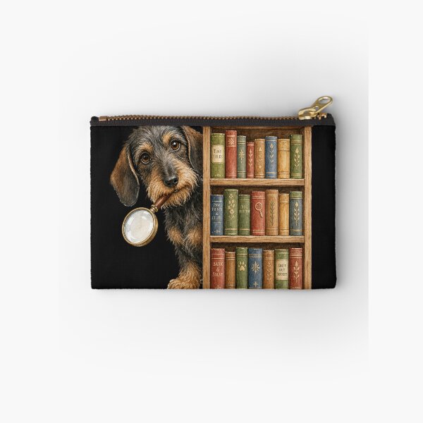 Item preview, Dachshund Book Club Clip Art designed and sold by BestCoolStuff.
