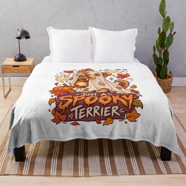 Item preview, Just a Spooky Terrier designed and sold by LuveraxArt.
