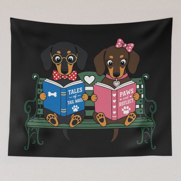 Item preview, Dachshund Book Club designed and sold by BestCoolStuff.