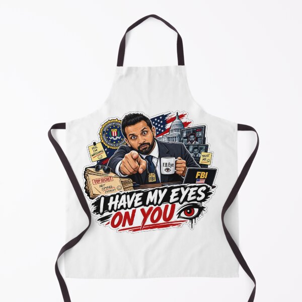 Item preview, I Have My Eyes On You! - Kash Patel Creepy Eyes Tee designed and sold by tahanyyassin0.